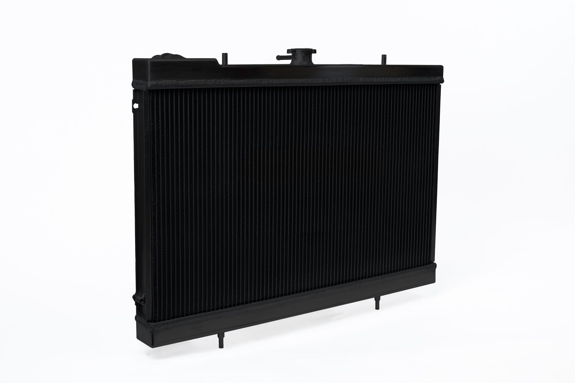 CSF, CSF Full Billet Aluminum High-Performance Radiator, Black Finish For R32 Nissan Skyline