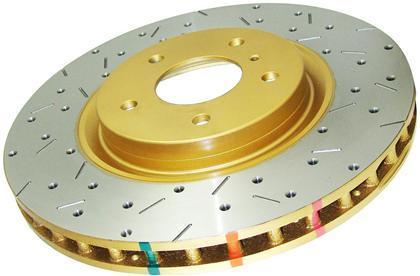 DBA (Disc Brakes Australia), DBA 4000 Series Drilled & Slotted Front Disc Brake Rotor For Nissan Skyline R32 GTST GTS4 4909XS