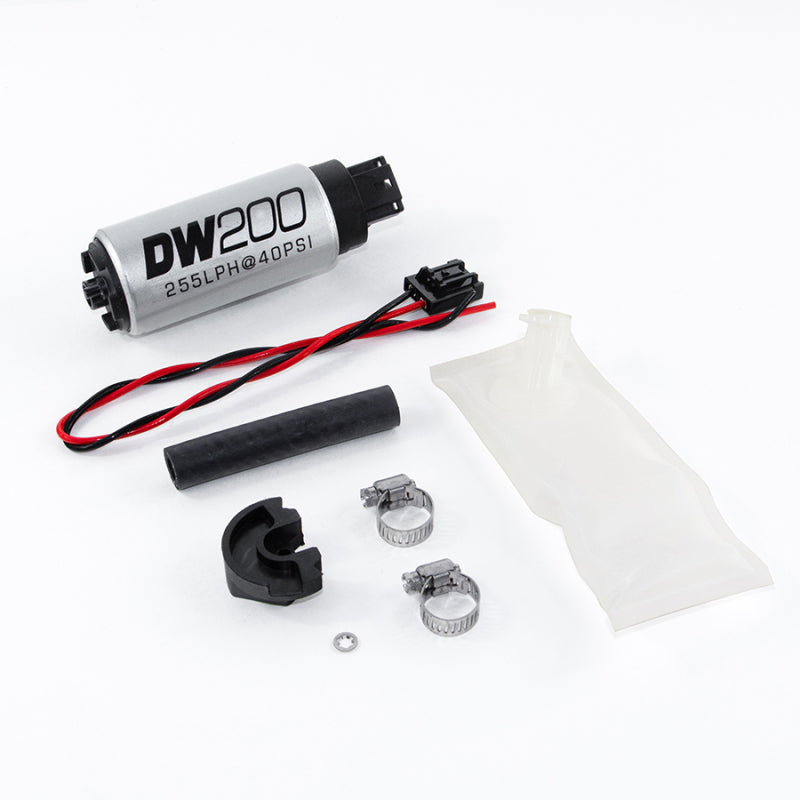 DeatschWerks, Deatschwerks DW200 Series Fuel Pump w/Fitment Kit for Nissan Silvia S14 S15