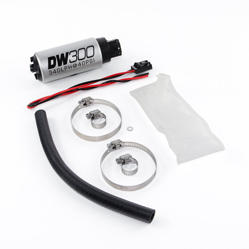 DeatschWerks, Deatschwerks DW300 Series Fuel Pump w/Fitment Kit for Nissan Silvia S14 S15