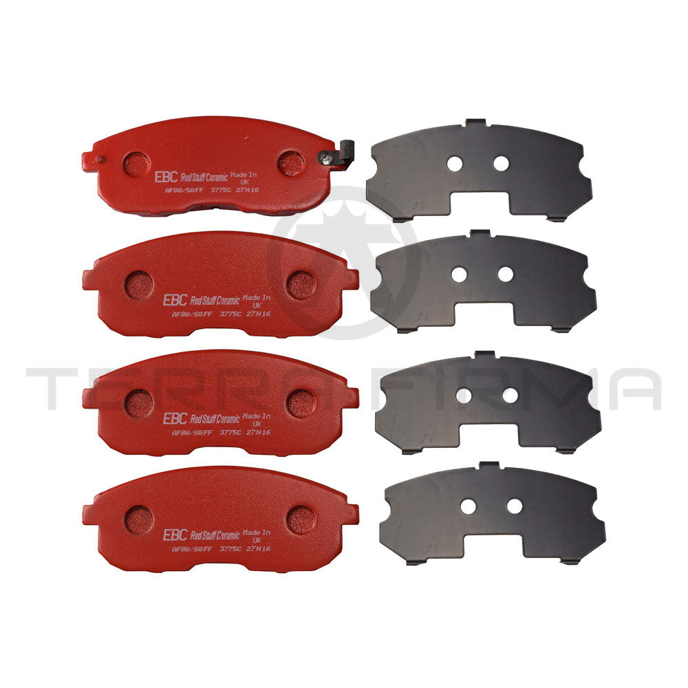 EBC, EBC Redstuff Premium Fast Street Front Brake Pads For Nissan Silvia S13 2.0 (Turbo) DP3775C