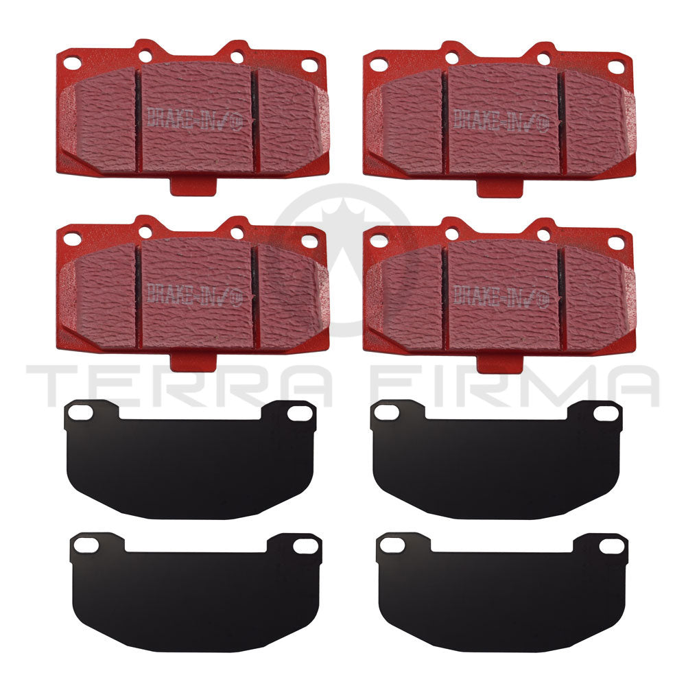 EBC, EBC Redstuff Premium Fast Street Front Brake Pads For Nissan Silvia S14 2.0 (Turbo) DP31200C