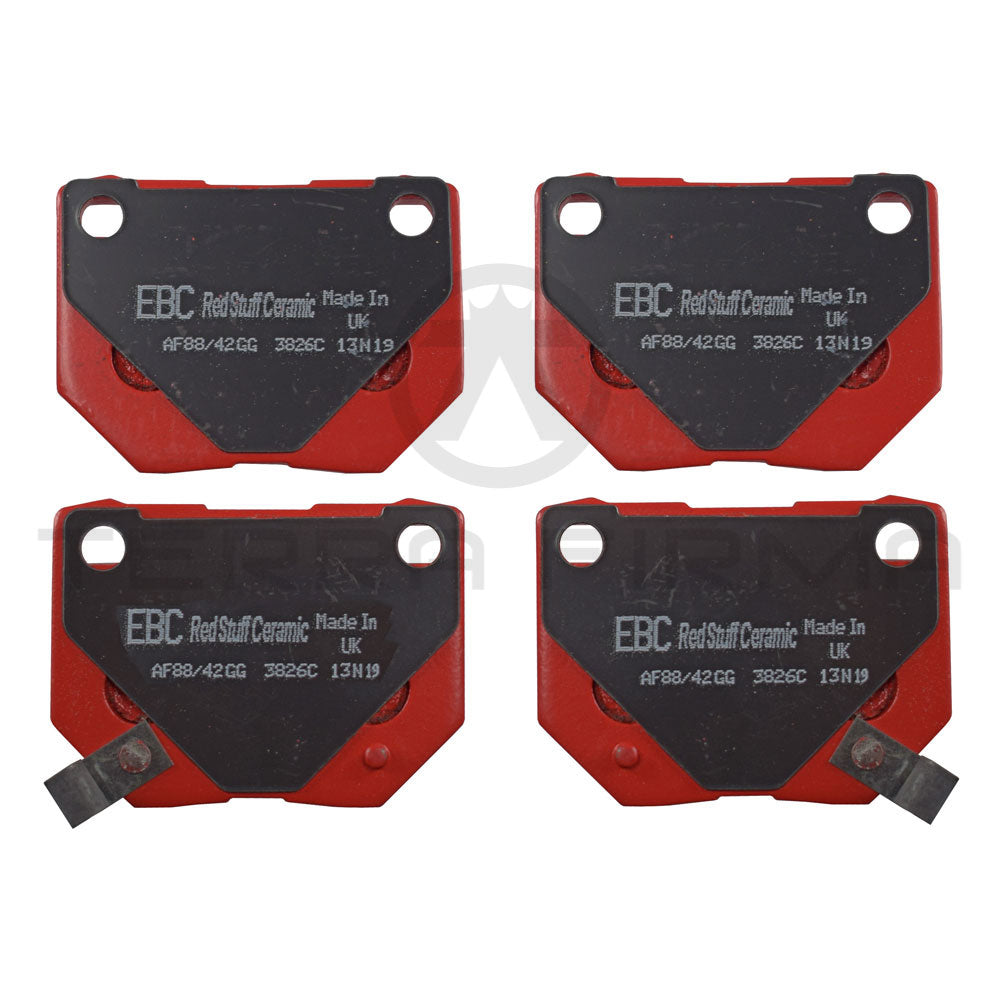 EBC, EBC Redstuff Premium Fast Street Rear Brake Pads For Nissan Skyline R32 GTR GTST w/Sumitomo Calipers R33 GTS25T R34 GTT DP3826C