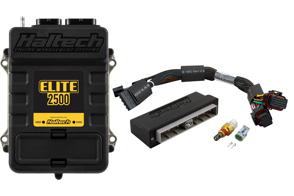 Haltech, Elite 2500 + Plug 'n' Play Adaptor Harness Kit For Nissan Skyline R34 GT-T & Stagea WC34 (M/T Only)