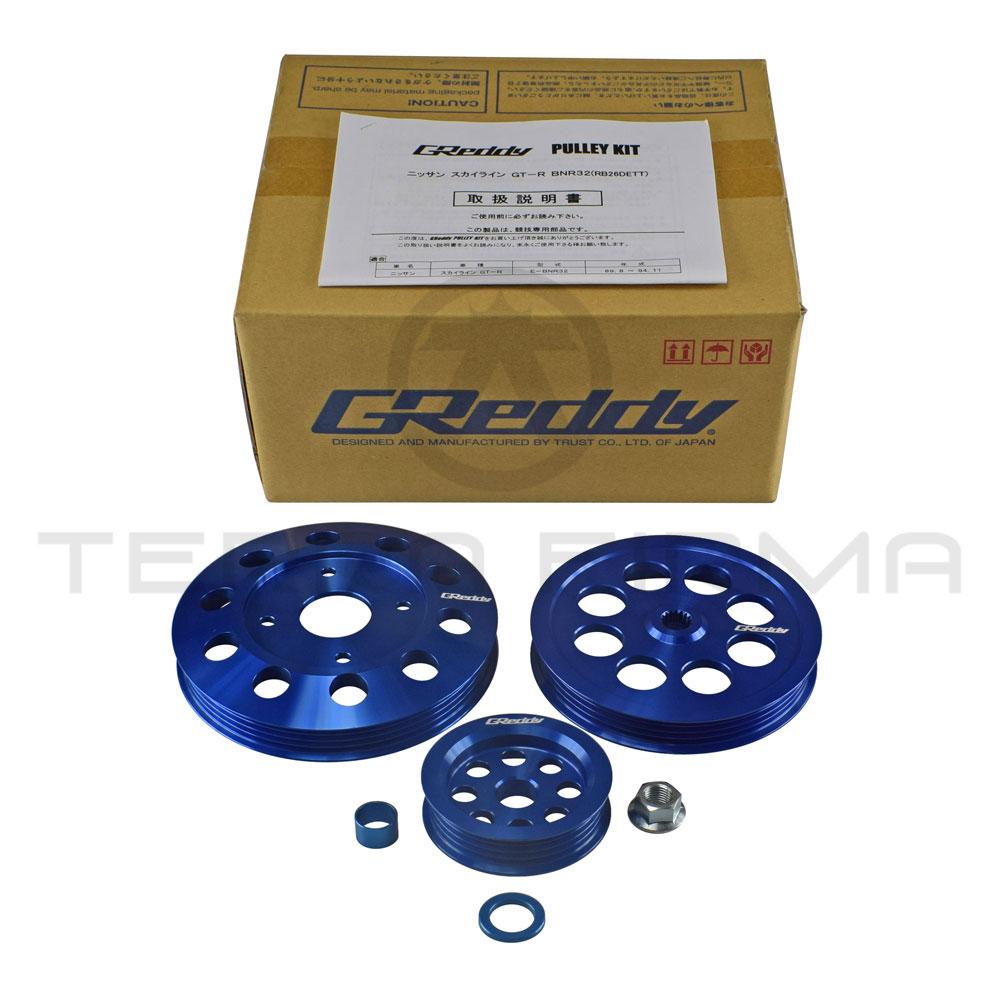 GReddy, GReddy/Trust Lightweight Pulley Kit 13522101 For Nissan Skyline R32 GTR