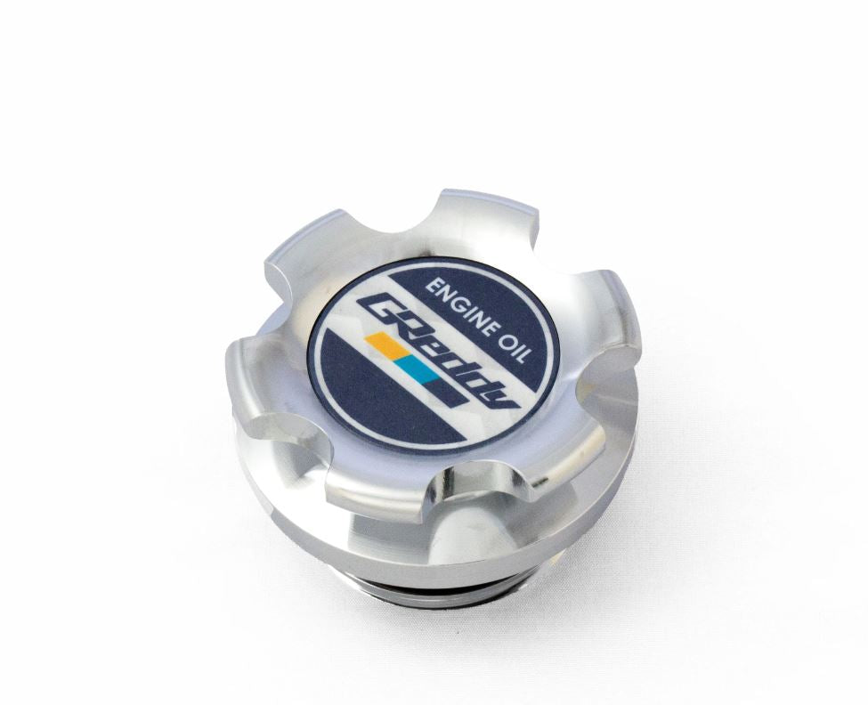 GReddy, Greddy Type-B Oil Filler Cap M32-P3.5 Chrome For Nissan