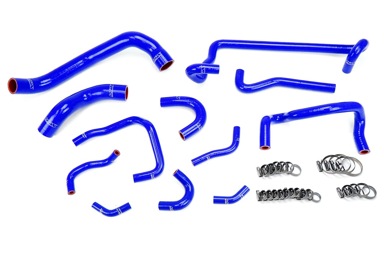 HPS, HPS Blue Silicone Radiator & Heater Coolant Hose Kit For Nissan Skyline R32 GTR