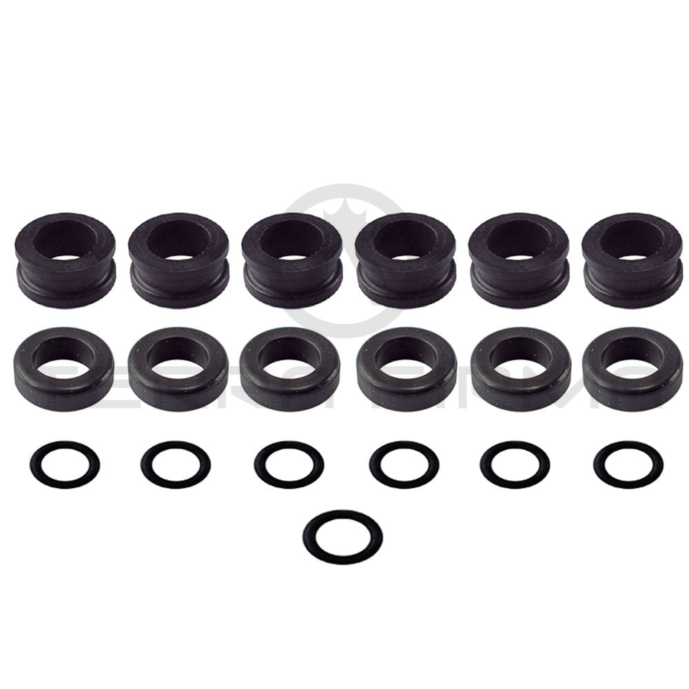 JRE, JRE Fuel Injector Lower Insulator Seal Kit RB26/25/20 For Nissan Skyline R32 R33 R34 (Top Feed Fuel Injectors)