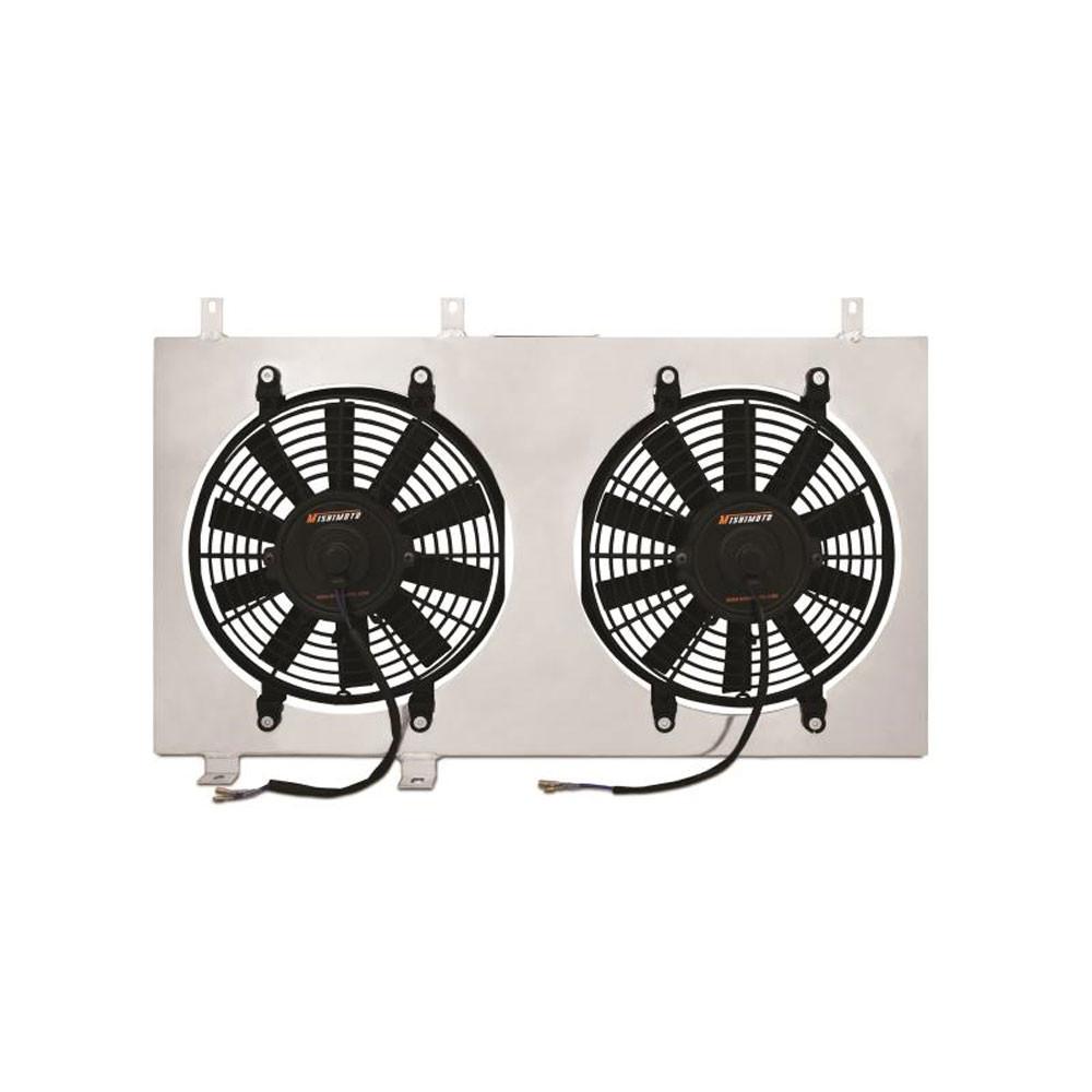 Mishimoto, Mishimoto Nissan Skyline R32 Performance Aluminum Fan Shroud Kit MMFS-R32-RHD