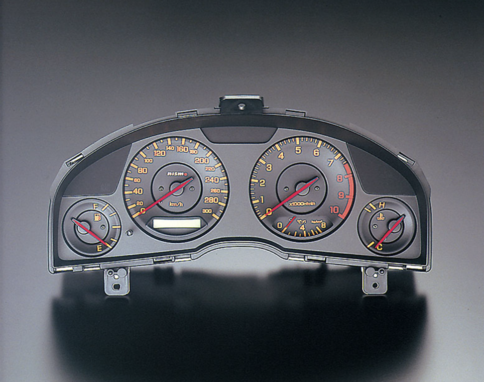 Nissan, Nismo Nissan Skyline R34 (Except GTR) Combination Meter Gauge Cluster RB25 (MT)