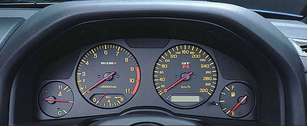 Nissan, Nismo Nissan Skyline R34 GTR Combination Meter Gauge Cluster (BLACK)