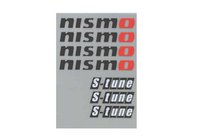 Nissan, Nismo S-Tune Sticker Set (Black)