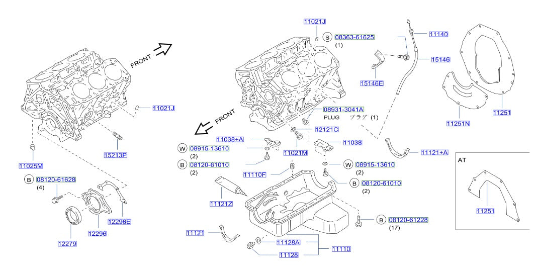 Nissan, Nissan Fairlady Z32 Oil Drain Washer VG30 (11128A)