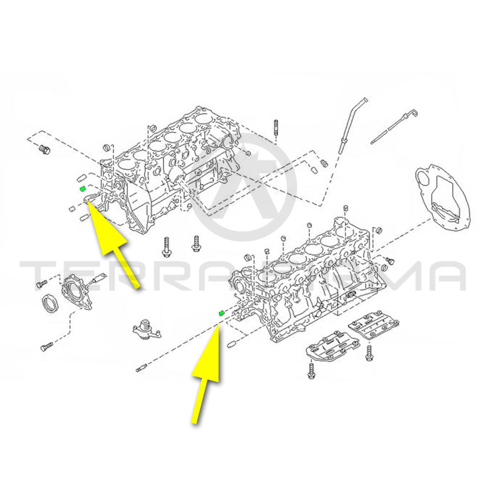 Nissan, Nissan Laurel C33 Block Taper Plug (11021A) RB20