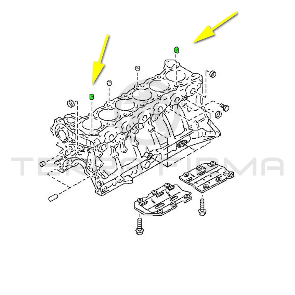 Nissan, Nissan Laurel C33 Cylinder Block to Head Dowel RB20