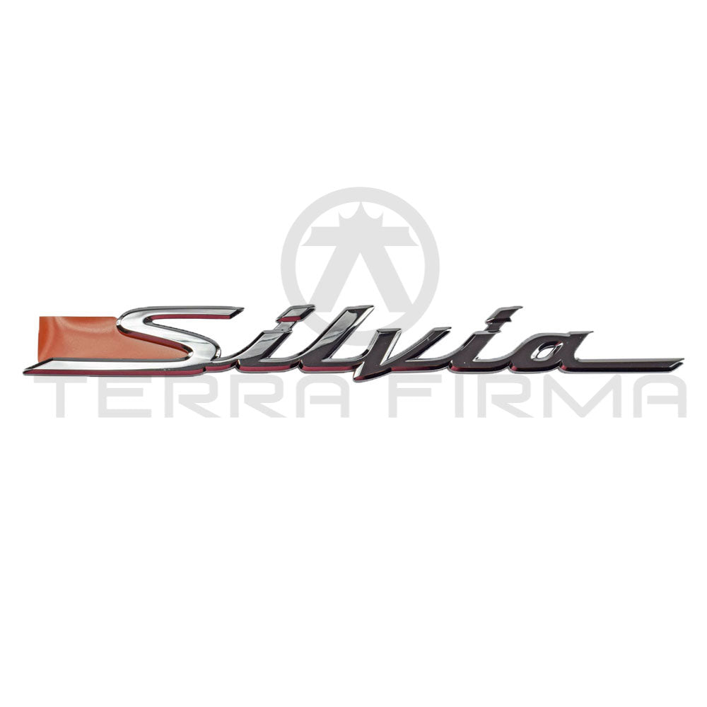 Nissan, Nissan Silvia S15 Trunk Lid Emblem SILVIA (Early)