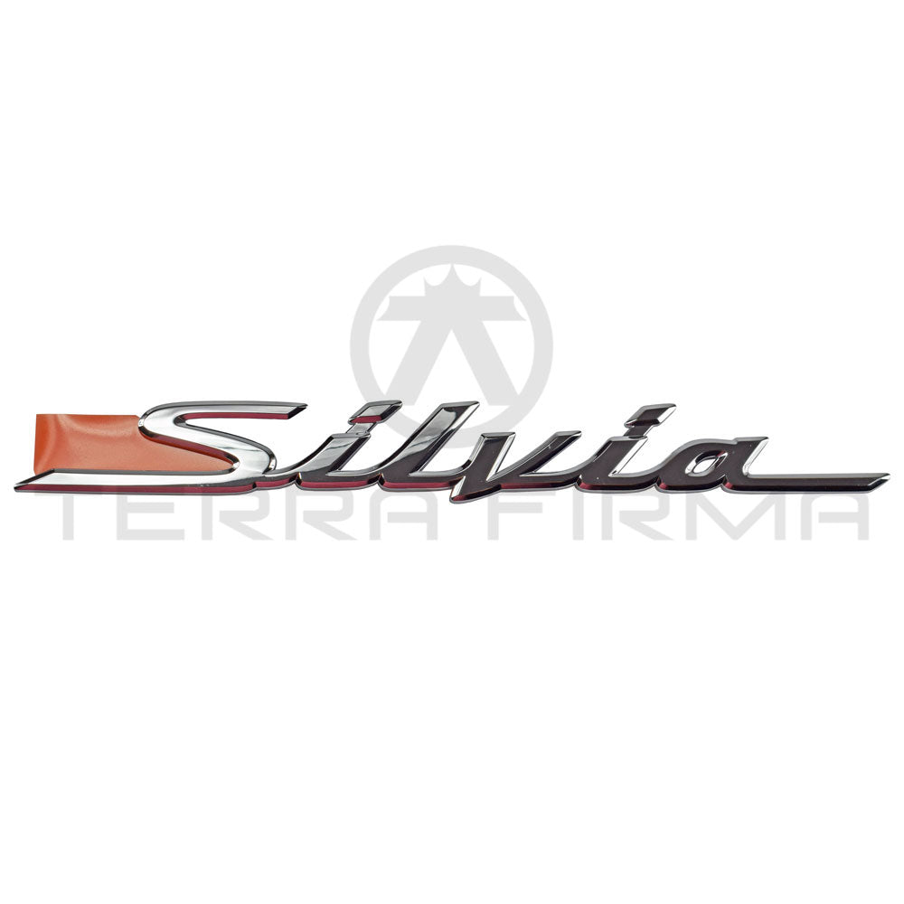 Nissan, Nissan Silvia S15 Trunk Lid Emblem SILVIA (Late)