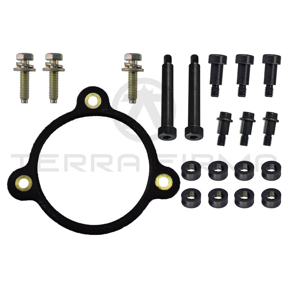 Nissan, Nissan Skyline R32 R33 GTR Front Timing Belt and Cam Pulley Cover Repair Kit, Upper and Lower RB26