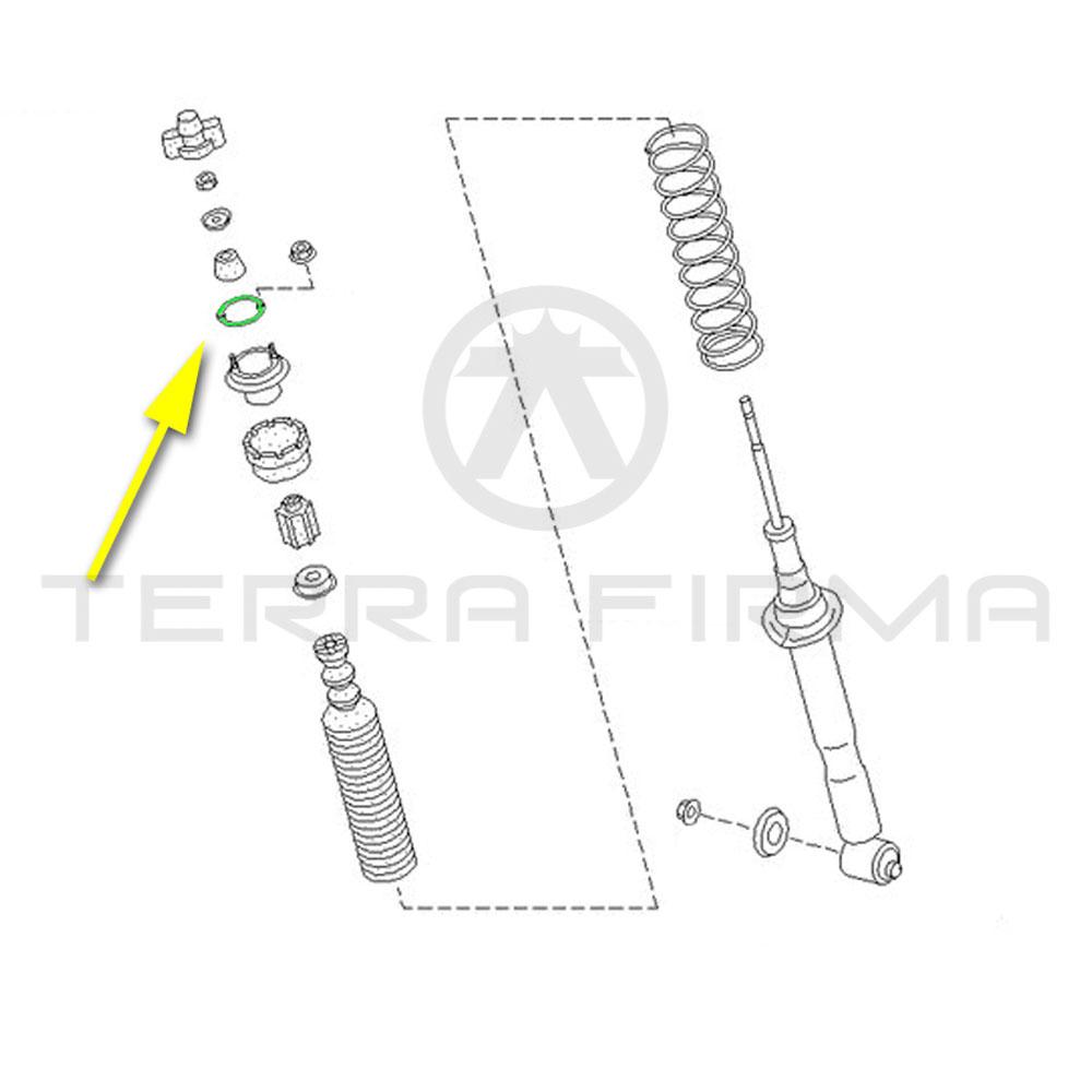 Nissan, Nissan Skyline R32 Rear Shock Mounting Seal