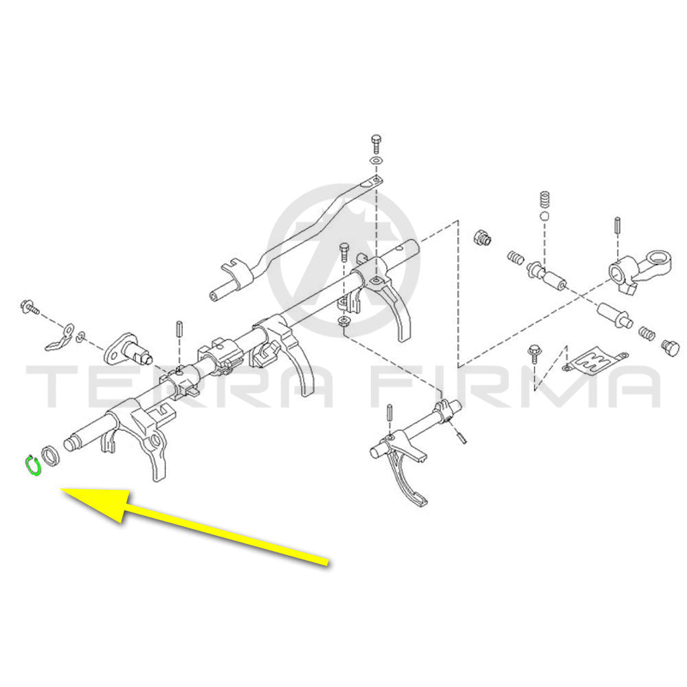 Nissan, Nissan Skyline R33 GTS25T 5-Speed MT Shift Control Snap Ring